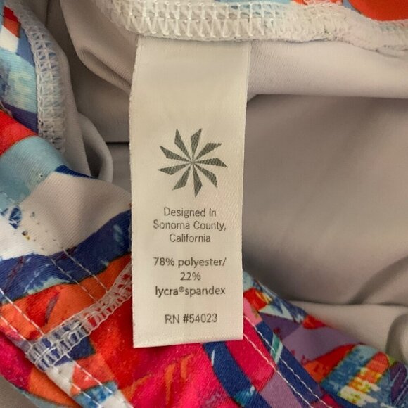 Athleta Womens Multicolor Athleltic Leggings Womens Small - Picture 4 of 6